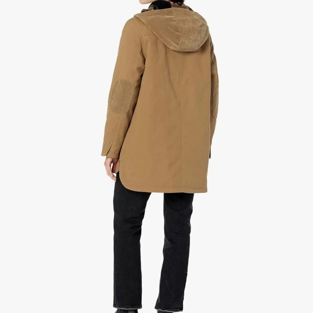 Pendleton Women's Marias Canvas Cord Trim Parka (NWT) - Picture 4 of 15